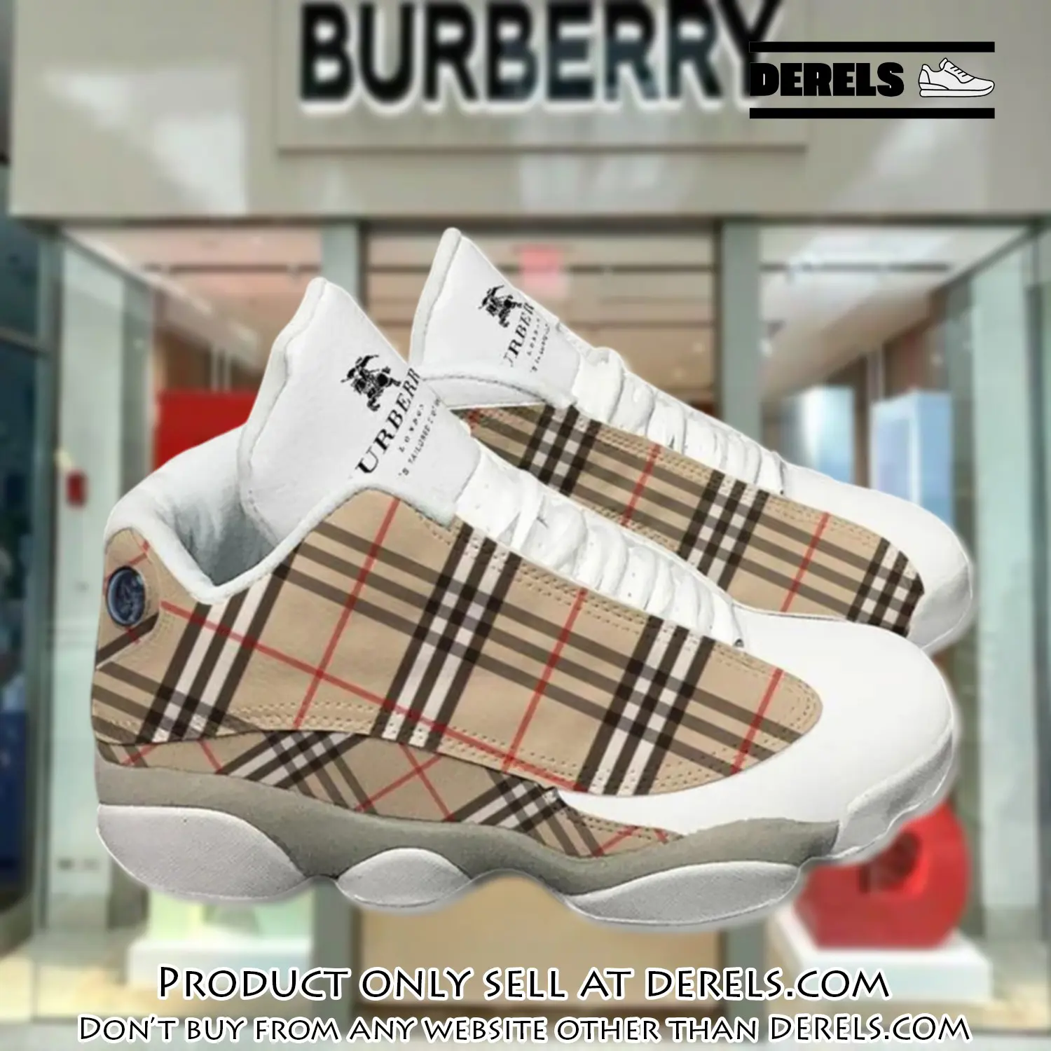 Burberry white air jordan 13 sneakers shoes hot  gifts for men women dr0952729